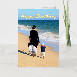 Custom Photo Birthday Card Your Photos and Text