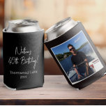 Custom Photo Birthday Party Favour Personalised Pi Can Cooler<br><div class="desc">Celebrate in style with our custom photo can cooler! Perfect for birthday party favours,  featuring your personalised picture and modern script design. A fun,  memorable keepsake for your guests!</div>