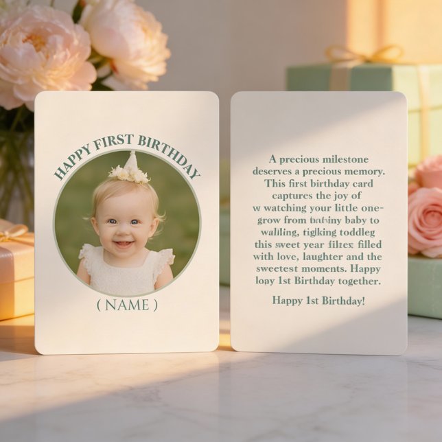 Custom Photo Birthday Sticker -Personal Invitation (Creator Uploaded)