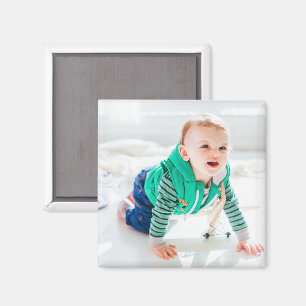 Custom Photo Birthday Wedding Personalised Fridge Magnet