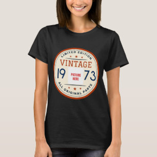 CUSTOM PHOTO BIRTHDAY YEAR LIMITED EDITION T-Shirt