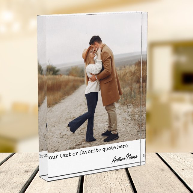 Custom Photo Block for Valentine’s & Birthday Gift (Creator Uploaded)