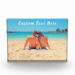 Custom Photo Block Upload Your Photo Add Text Name