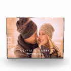 Custom Photo Block With Text Overlay