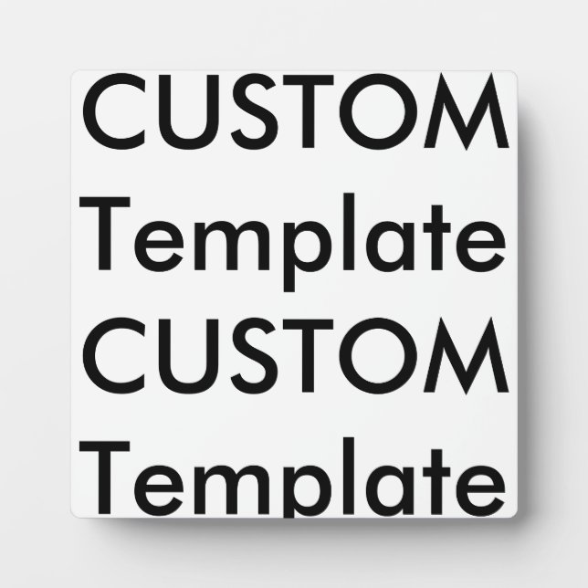 Custom Photo Board Plaque 5.25"x5.25" with Easel (Front)