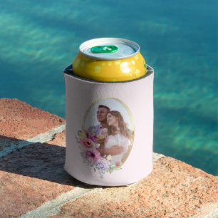 Custom Photo Boho Frame Can Cooler