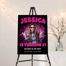 Custom Photo Bootleg Rap Birthday Party Welcome