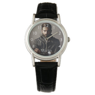 Custom photo boyfriend husband name watch
