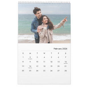 Custom Photo Calendar 2026 for Family Calendar Gif