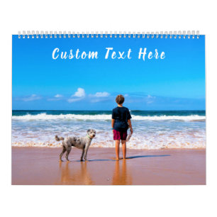 Custom Photo Calendar Gift Your Photos and Text