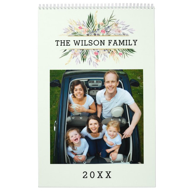 Custom Photo Calendar Simple Create Your Own (Cover)