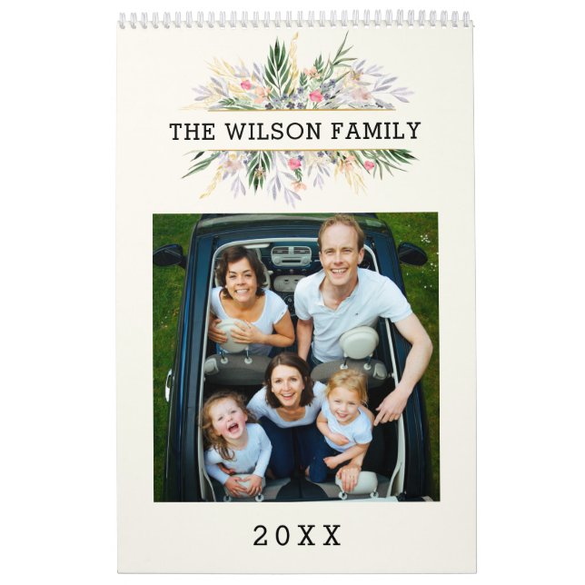 Custom Photo Calendar Simple Create Your Own (Cover)