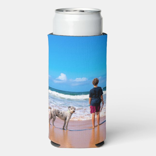 Custom Photo Can Cooler Your Pets Photos (Seltzer Back)
