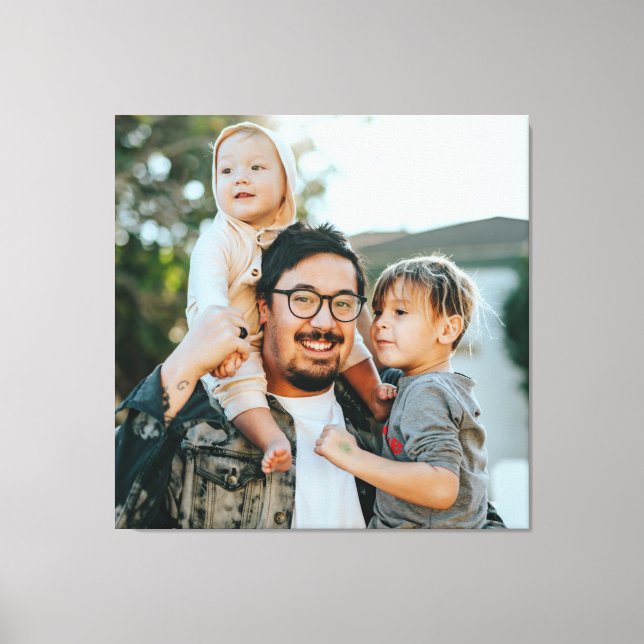 Custom Photo  Canvas Print (Front)