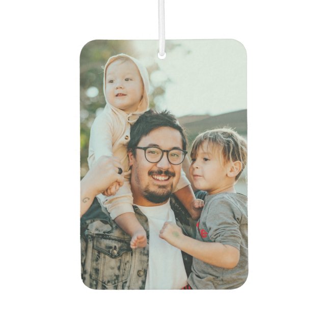 Custom Photo Car Air Freshener (Front)