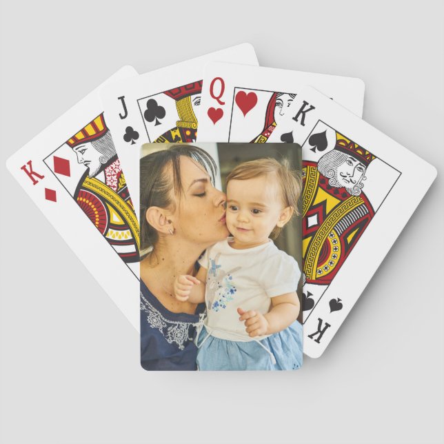 Custom, Photo Card Deck. (Back)