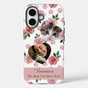 Custom Photo Cat Mom Phone Case