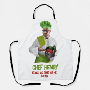 Custom Photo Chef  Apron