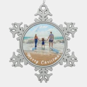 Custom Photo Christmas Ornament Design Your Own