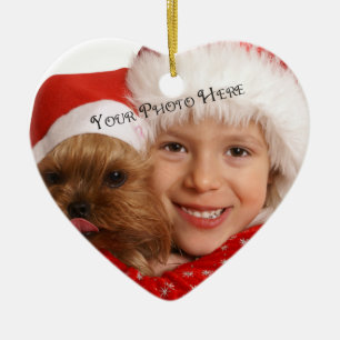 Custom Photo Christmas Ornaments