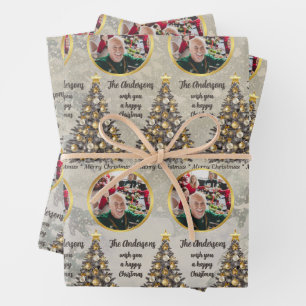 Custom Photo Christmas Wrapping Paper