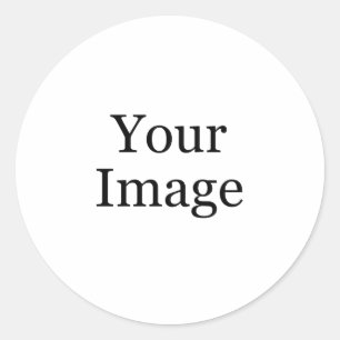 Custom Photo Classic Round Sticker