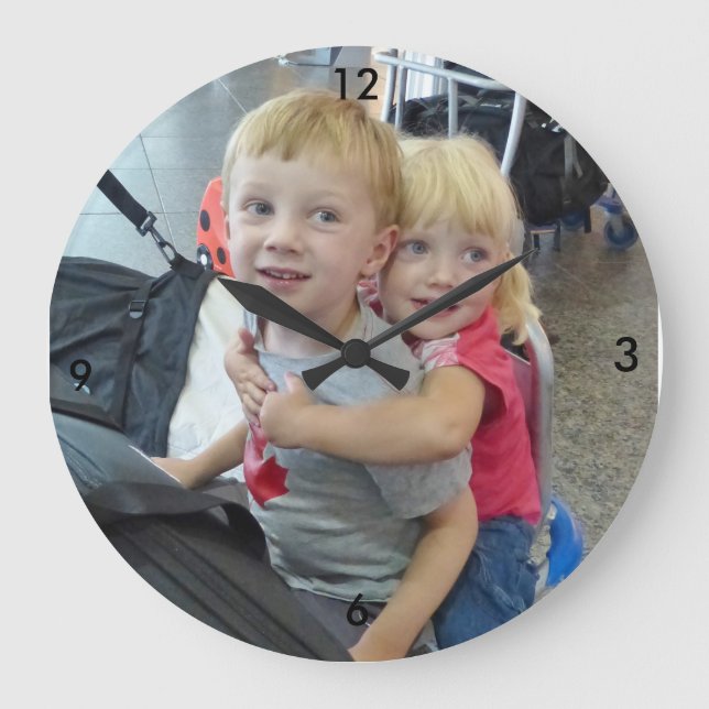 Custom Photo Clock (Front)
