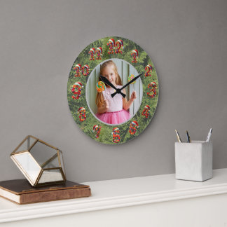 Custom Photo Clock | Gift for Christmas