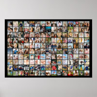 Custom Photo Collage 150 Pictures Grid