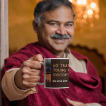 Custom Photo Collage 60th Birthday Gifts for Men