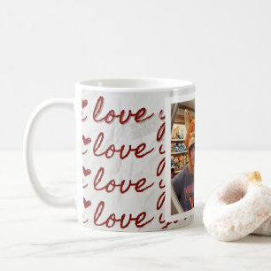Custom Photo Collage Aesthetic couple Tshirt Coffee Mug