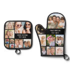 Custom Photo Collage Black