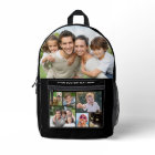 Custom Photo Collage Black
