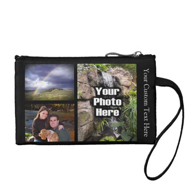 Custom Photo Collage Coin Purse (Front)