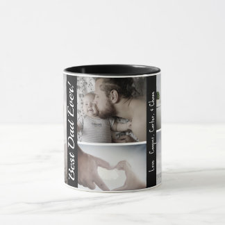 Custom Photo Collage Father's Day Mug