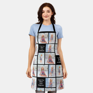 Custom Photo Collage Image Mothers Day Mum Womens Apron