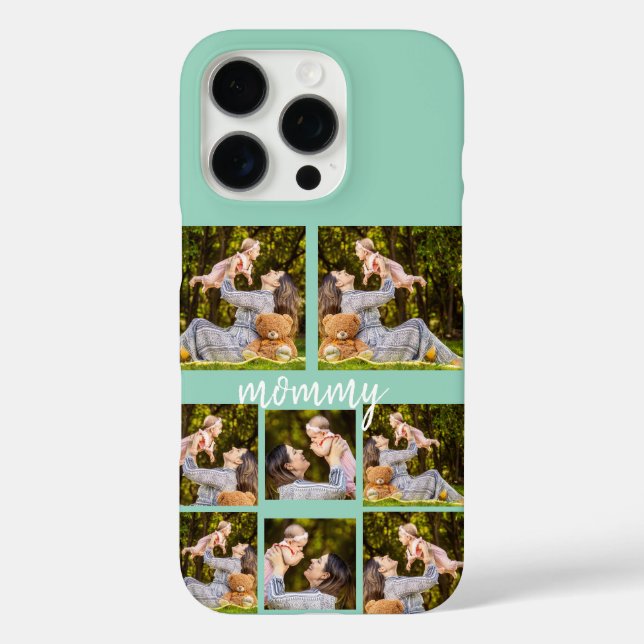 Custom Photo Collage iPhone Case – Personalised (Back)