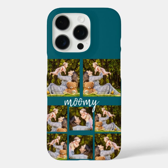 Custom Photo Collage iPhone Case – Personalised (Back)
