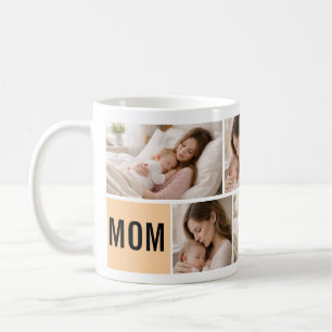 Custom Photo Collage Mother’s Day Personalized Coffee Mug