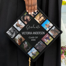 Custom Photo Collage Personalised Name Year
