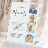 Custom Photo Collage Personalised Wedding Memorial