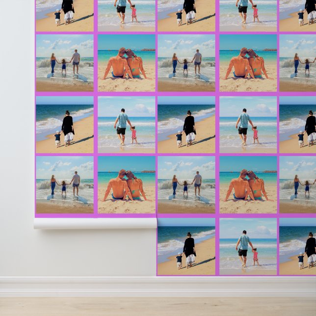 Custom Photo Collage Personalised Your Own Design Wallpaper (Application)