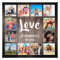 Custom Photo Collage Rustic Farmhouse Love Family