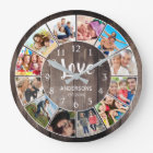 Custom Photo Collage Rustic Farmhouse Love Family