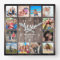 Custom Photo Collage Rustic Farmhouse Love Family
