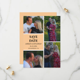 Custom Photo Collage Save The Date