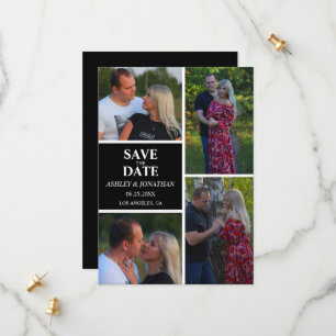 Custom Photo Collage Save The Date