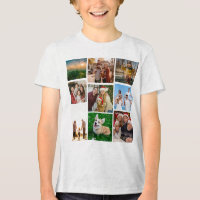 Custom Photo Collage Shirt, Custom 9 Photos