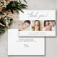 Custom Photo Collage Simple Script Baby