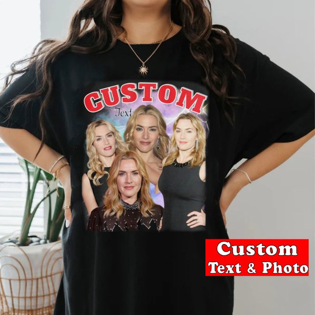 ✨ Custom Photo Collage T-Shirt (Creator Uploaded)